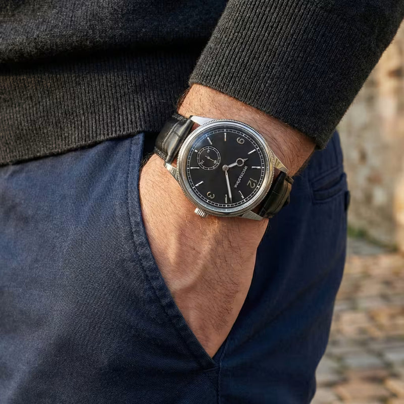 Relógio Masculino Invictus 1986 Black — Perfil e acabamento