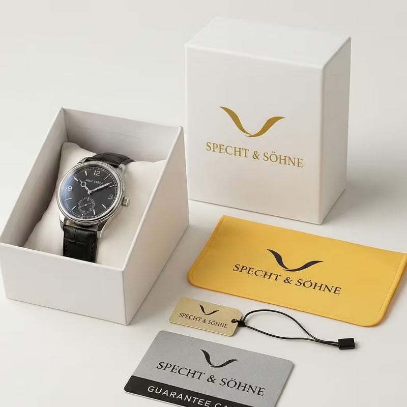 Relogio masculino Invictus 1986 Black — pulseira de couro